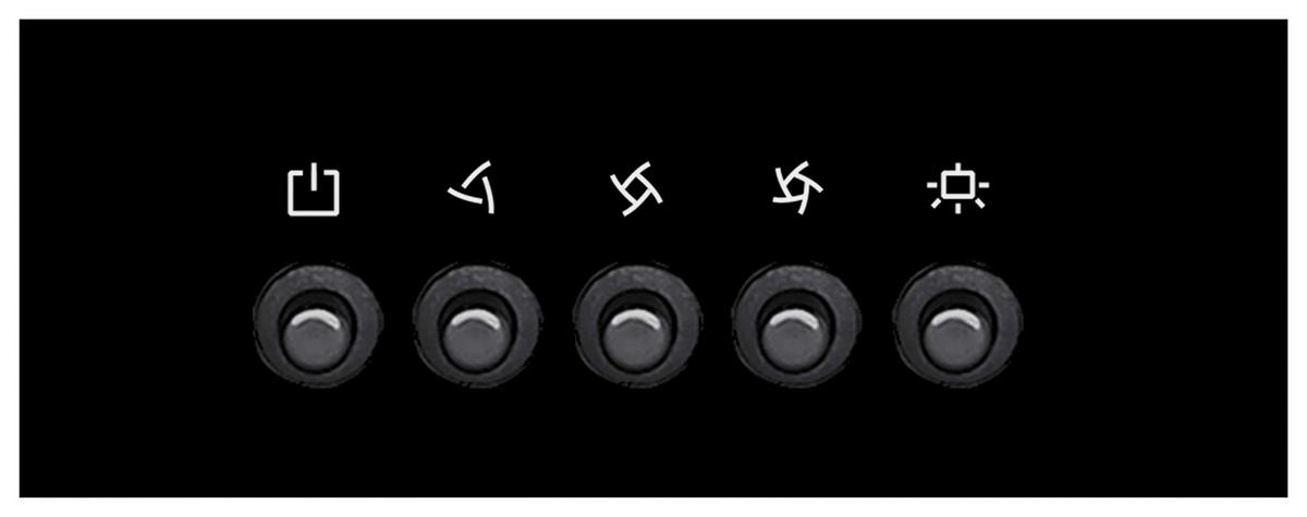 Dunstabzugshaube S22-45BBPY Schwarz - Schwarz, Basics, Glas/Metall (44,5/70-105/28,7cm) - PKM