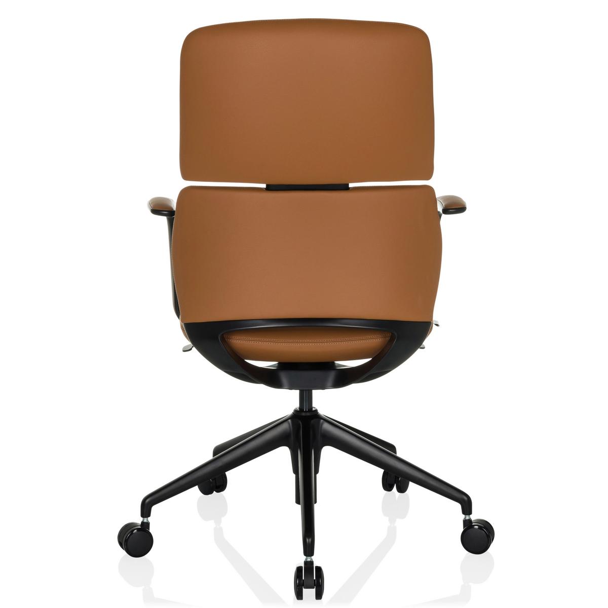 Vrtljivi Stol Atmos Designer - črna, Moderno, kovina/umetna masa (62/98-108/60cm) - MID.YOU