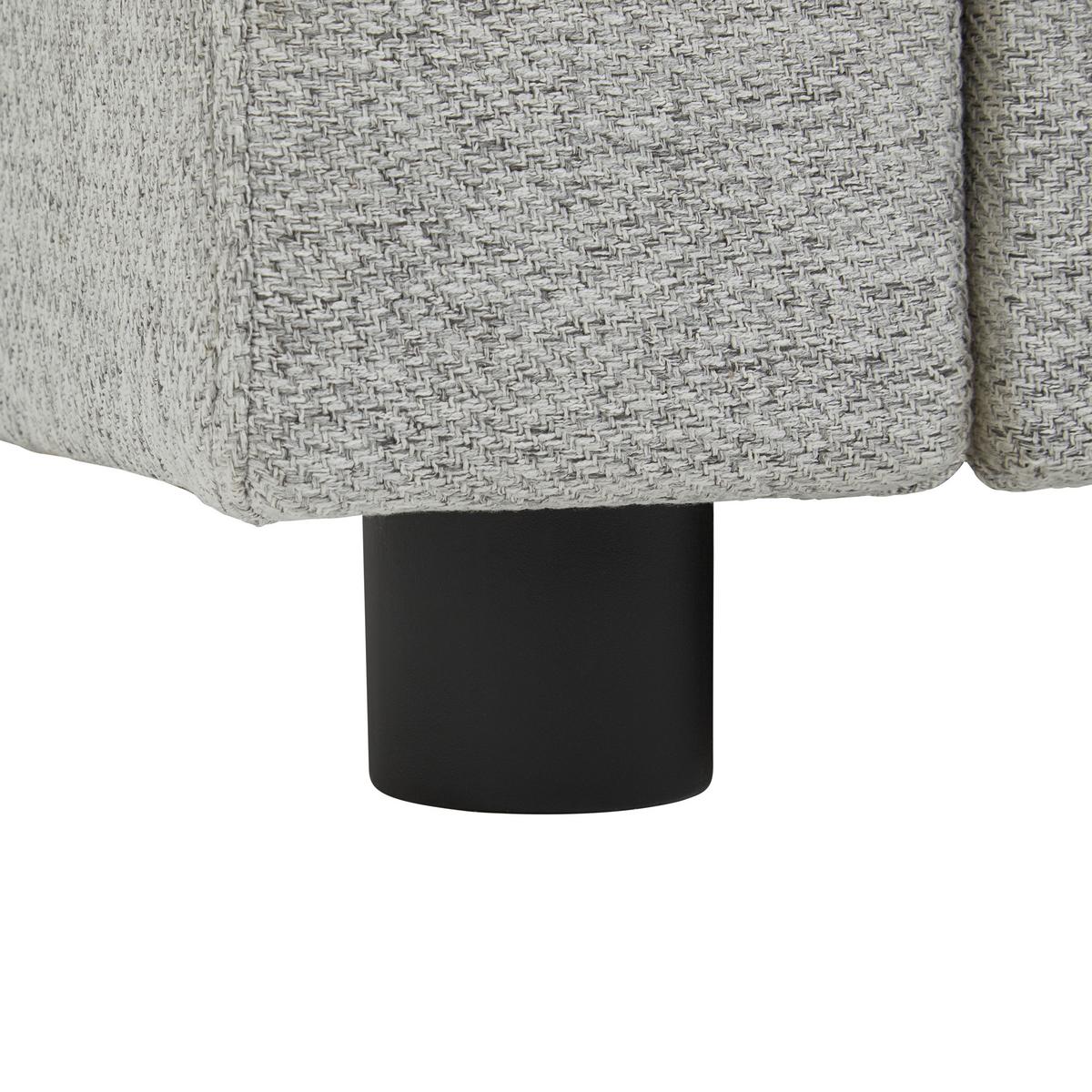 Canapea modulara VICTORIA - gri deschis/gri, Modern, lemn/metal (215/82/145cm) - Mömax