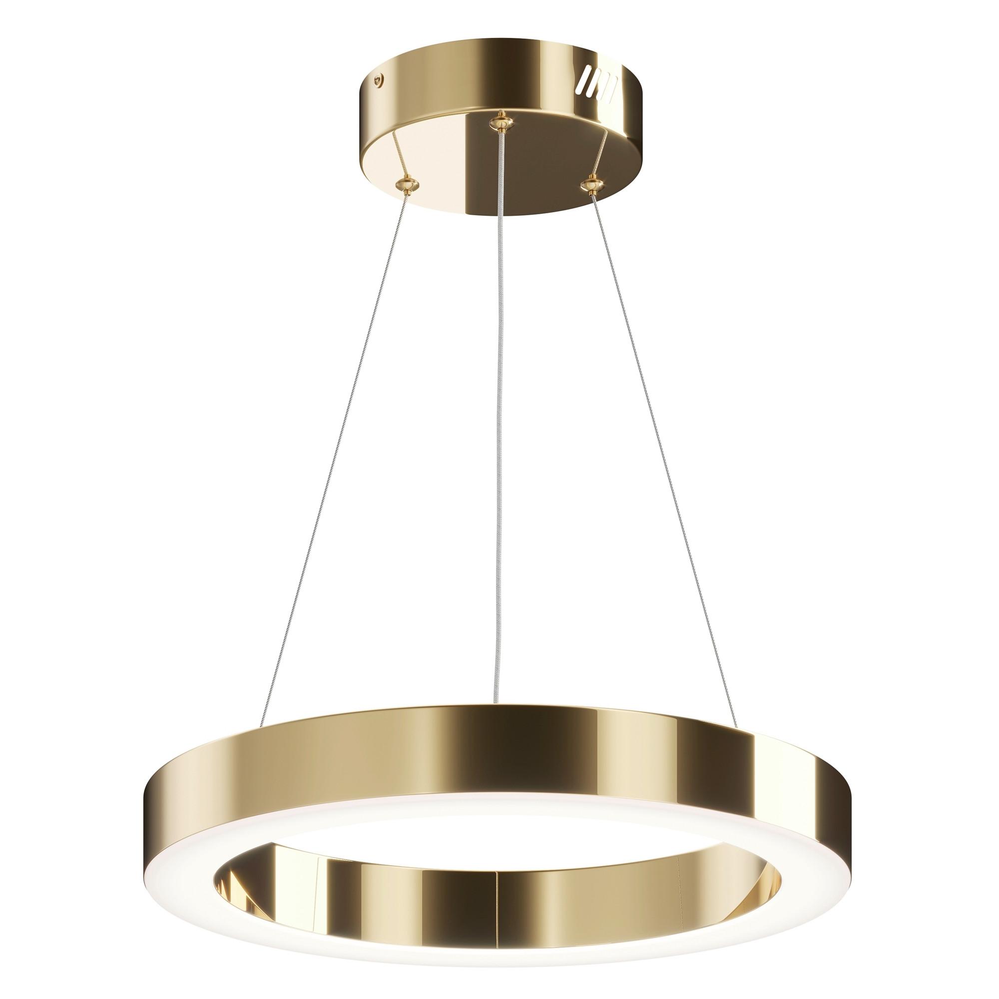 Pendelleuchte Saturno Messingfarben max. 36 Watt - Messingfarben, Trend, Metall (40/5cm) - MAYTONI