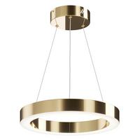 Pendelleuchte Saturno Messingfarben max. 36 Watt - Messingfarben, Trend, Metall (40/5cm) - MAYTONI