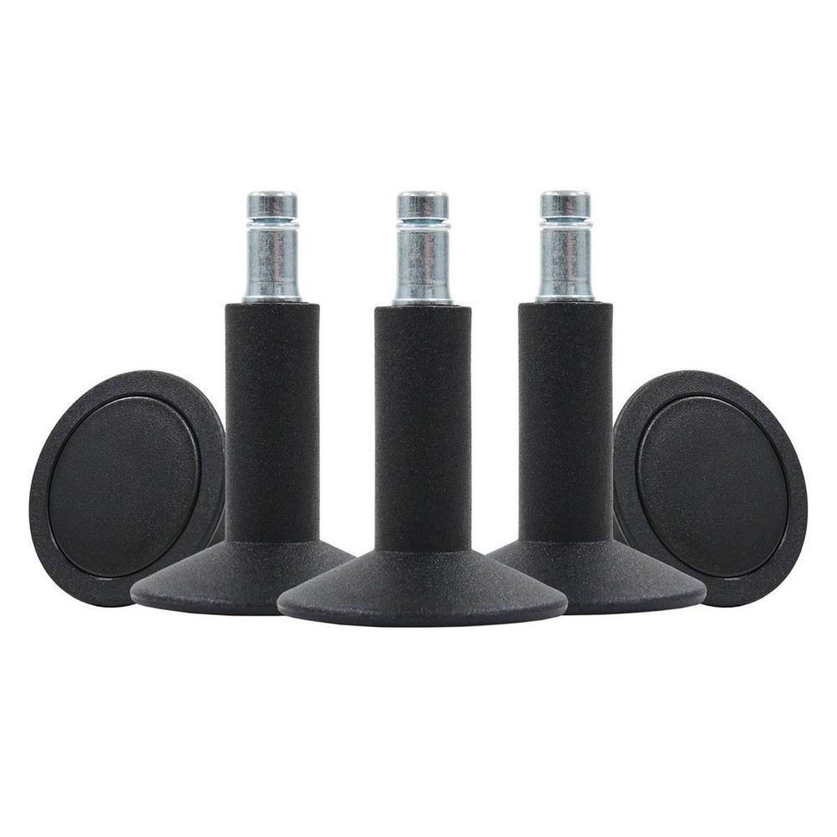 Set Drsnikov Za Pisarniški Stol Stand, 5-Delni - črna, Basics, kovina/umetna masa (6/6,4/6cm) - MID.YOU