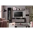 TV-Element in Lärchegrau inkl Beleuchtung - Chromfarben/Silberfarben, MODERN, Holzwerkstoff/Kunststoff (160/59/45cm) - Premium Living TV-Element in Lärchegrau inkl Beleuchtung - Chromfarben/Silberfarben, MODERN, Holzwerkstoff/Kunststoff (160/59/45cm) - Premium Living