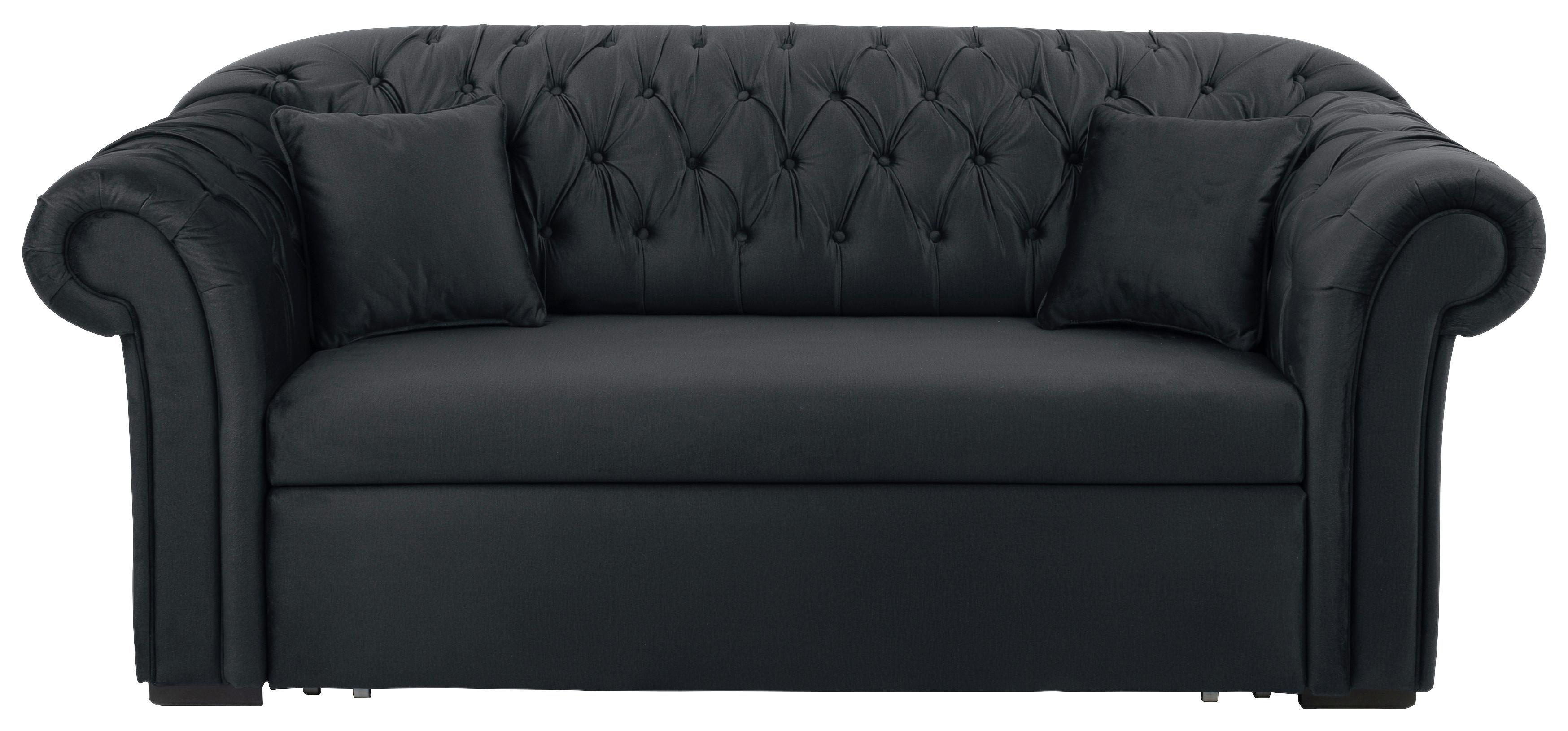 Zofa S Posteljno Funkcijo Cupido, Antracit - črna/antracit, Design, tekstil/les (213/86/99cm) - MID.YOU
