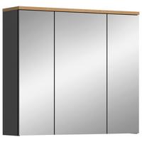 Omara Z Ogledalom Canu, Hrast - Moderno, steklo/leseni material (80/73/21cm) - MID.YOU