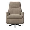 RELAXFÅTÖLJ ALICE - brun/svart, Modern, metall/trä (76/110/94cm) - Bessagi Home