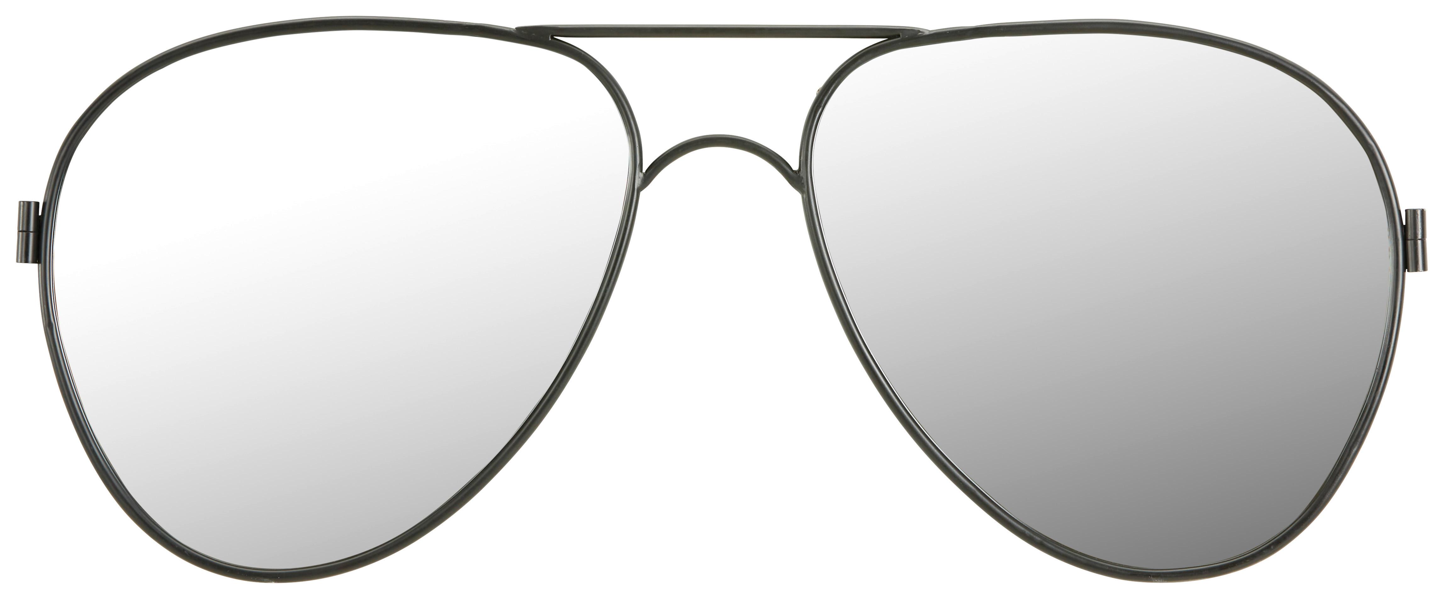 miroir in Schwarz - Glas/Holzwerkstoff (118/46/3cm) - Mömax