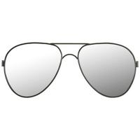 miroir in Schwarz - Glas/Holzwerkstoff (118/46/3cm) - Mömax