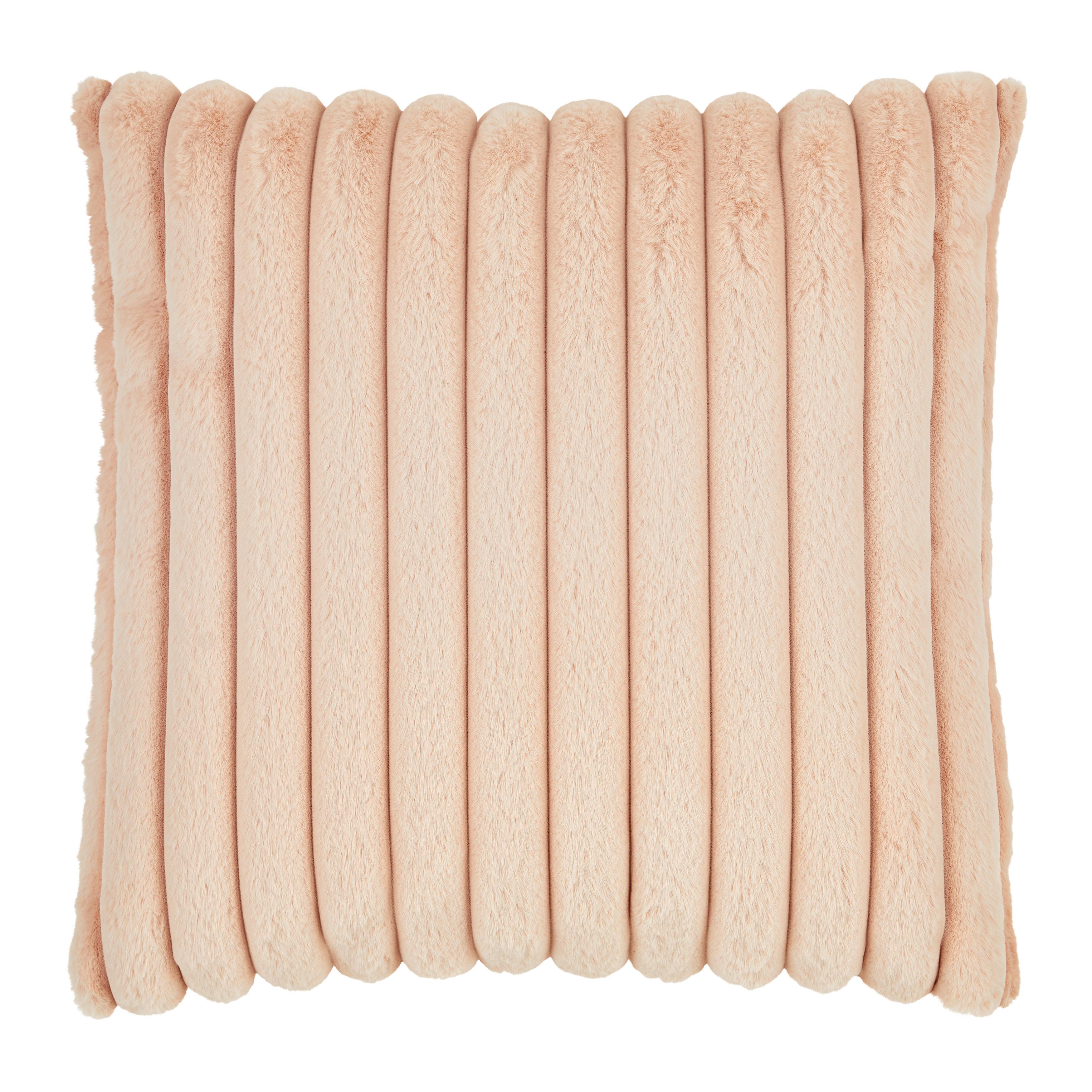 Fellkissen Maudi Rosa ca. 45x45cm - Rosa, Konventionell (45/45cm) - Mömax