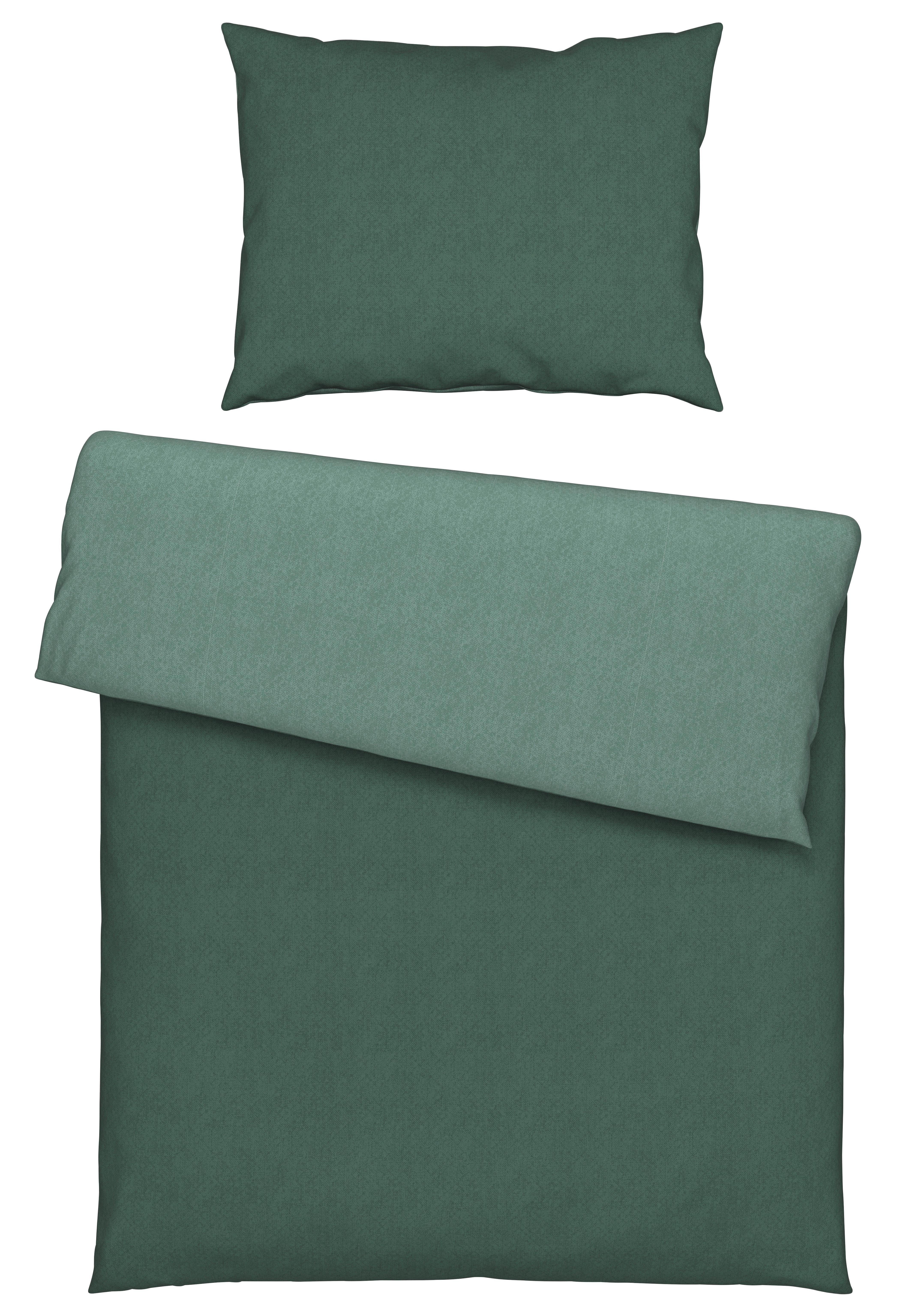 Posteljina 70/90cm 140/200cm Charline - svijetlo zelena/zelena, Konventionell, tekstil (140/200cm) - Modern Living