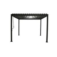 Pergola Element ca. 300x240x400 cm Anthrazit - Anthrazit, LIFESTYLE, Metall (300/240/400cm) - Gardenson