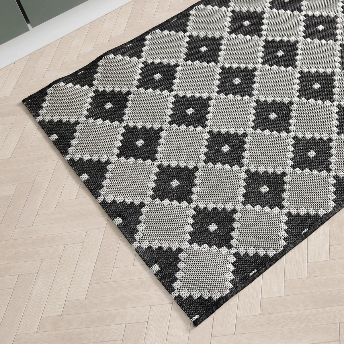 Tepih Niskog Tkanja Phoenix 2 - siva/antracit, Moderno, tekstil (80/200cm) - Modern Living