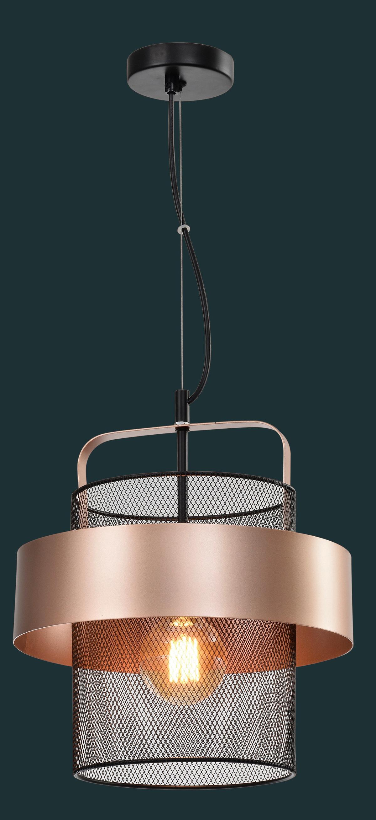 Viseća Svjetiljka Fiba - Design, metal (30/30/100cm)