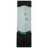 LED-DEKORATIONSLAMPA QUALI - svart/transparent, Modern, plast (7,5/23,3/7,5cm) - Mömax