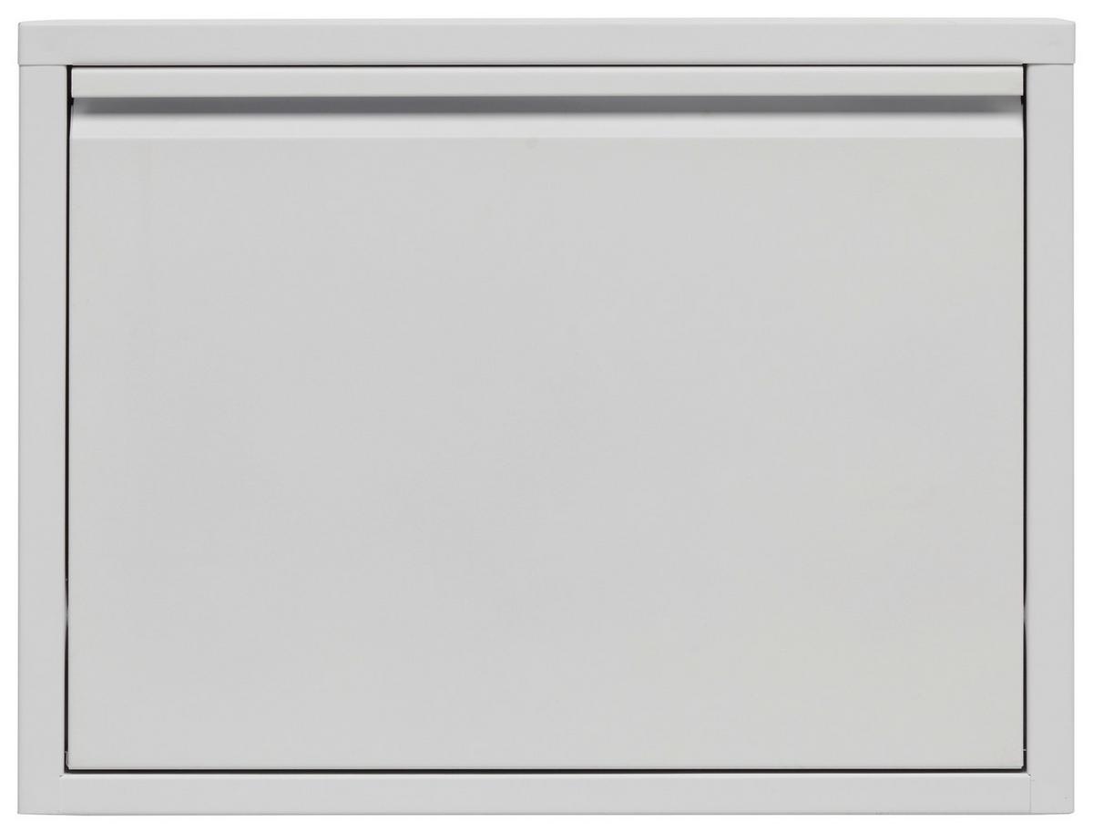 SZAFKA UCHYLNA NA BUTY FLY - biały, Basics, metal (50/37/15cm) - Carryhome