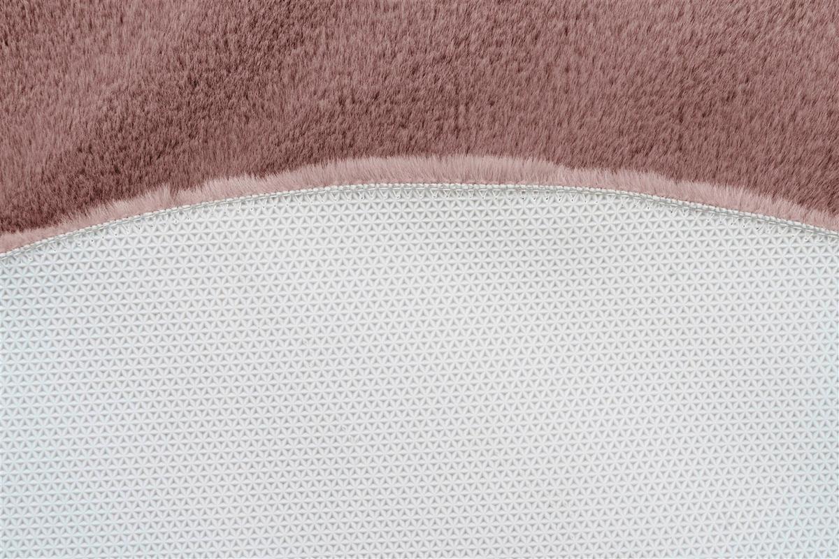 HOCHFLORTEPPICH RABBIT 525 - Rosa, Konventionell (100cm) - Kayoom