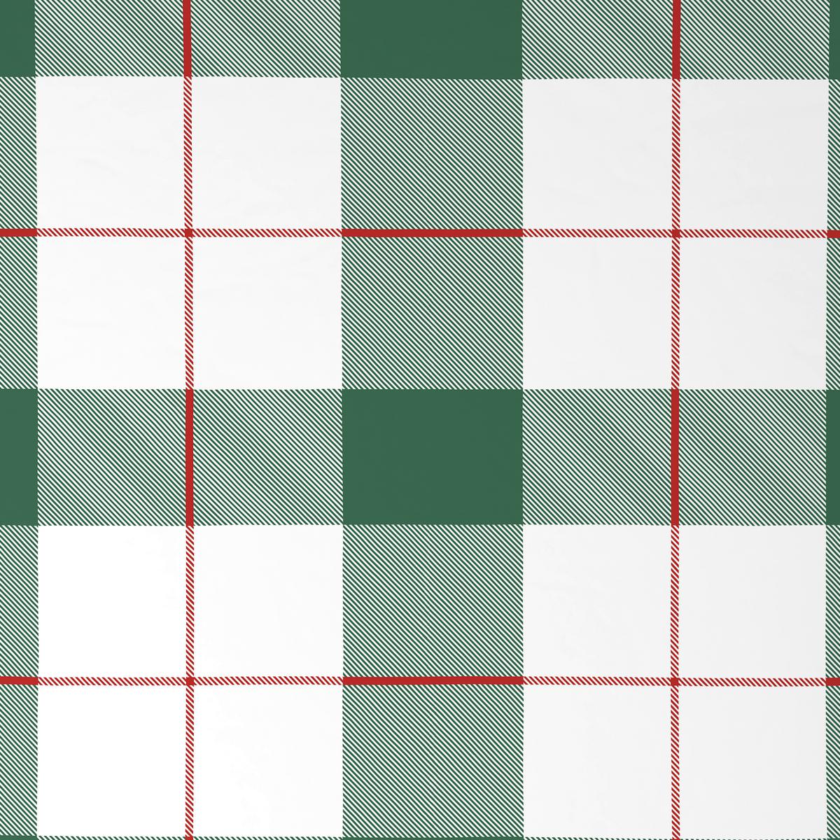 Bettwäsche Karolin Grün/Rot/Weiß ca. 135x200cm - Rot/Weiß, KONVENTIONELL, Textil (135/200cm) - Mömax