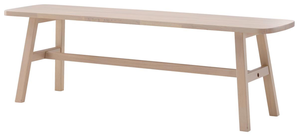 SITZBANK HÄLSÖ - Weiß, Design, Holz (140/45/35cm) - Livetastic