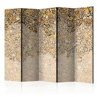 Paravent Art and Butterflies Braun/Beige - Beige/Braun, Basics, Holz/Kunststoff (225/172/3cm) - artgeist