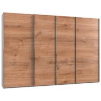 Ormar S Kliznim Vratima Level 36 A - bijela/boje hrasta, Moderno, drvni materijal (350/236/65cm) - Modern Living