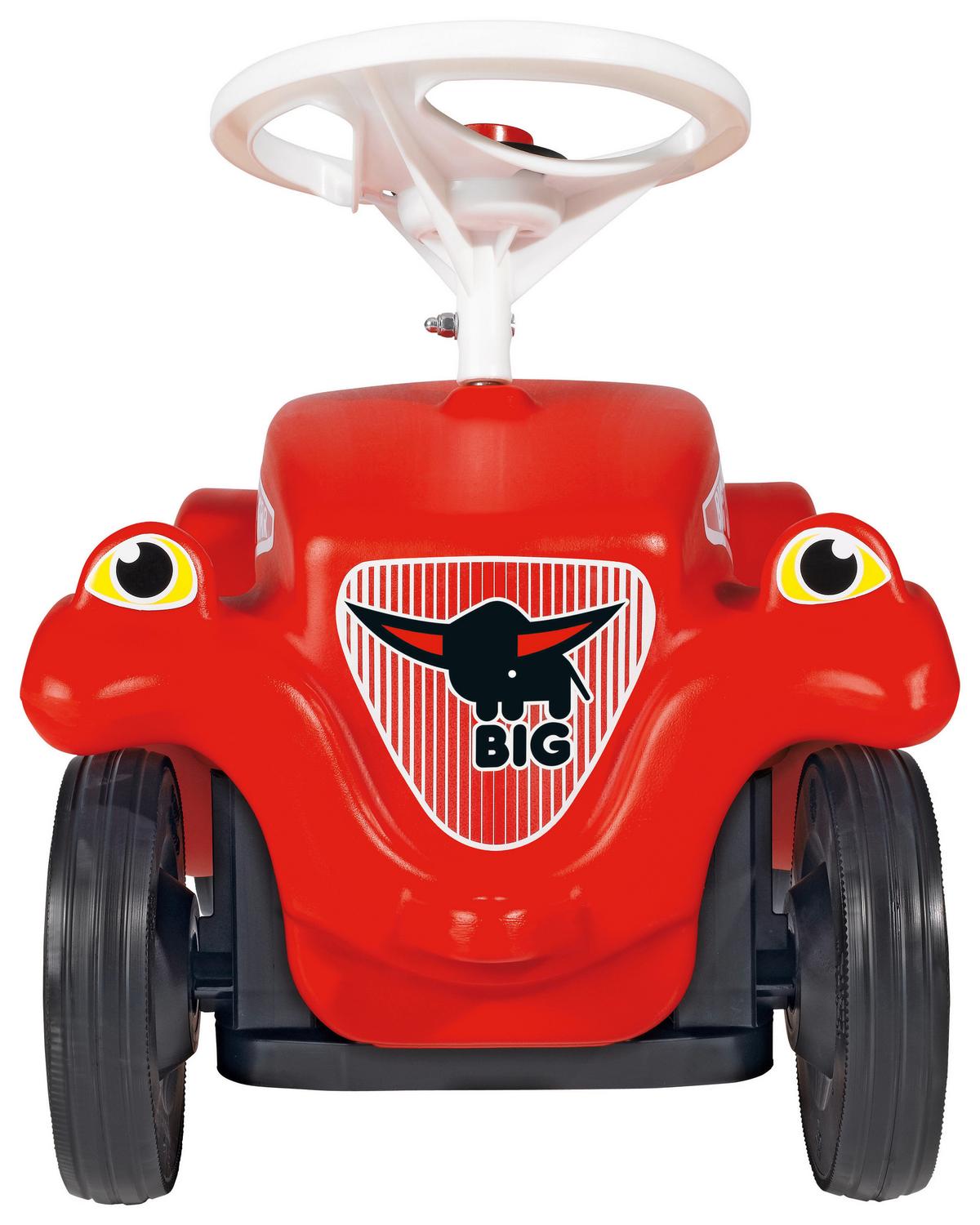 SAMOCHÓD PCHACZ 800056106 - czerwony/czarny, Basics, tworzywo sztuczne/metal (58/30/38cm) - BIG