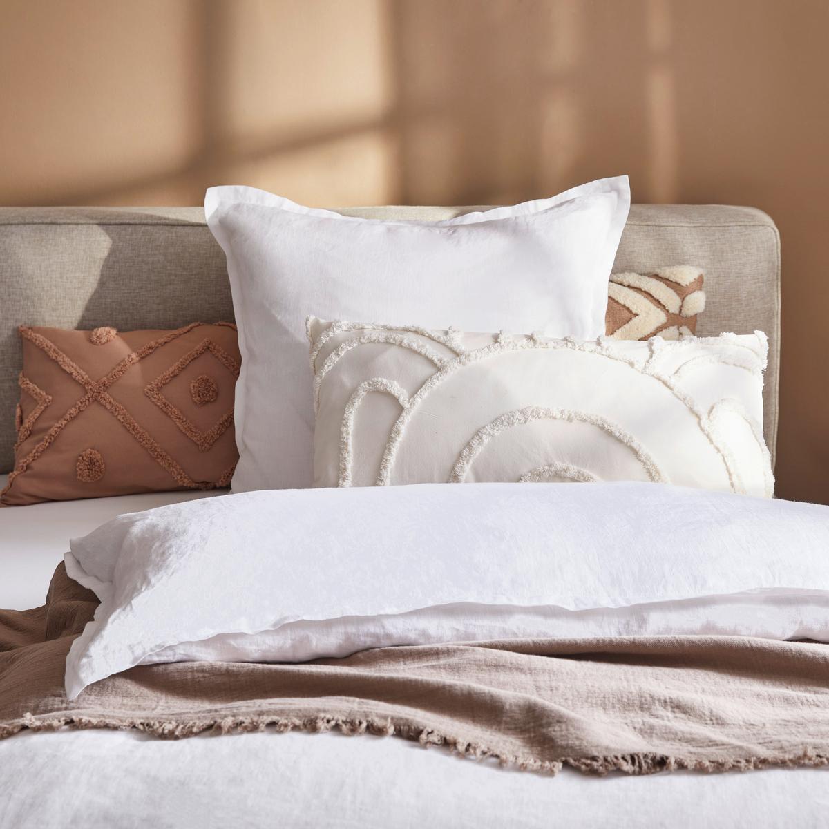 ZESTAW POSZEWEK NA PODUSZKI NOYONA 2 PCS SET -TREND- - kremowy, Modern, tkanina (40/80cm) - Ambiente