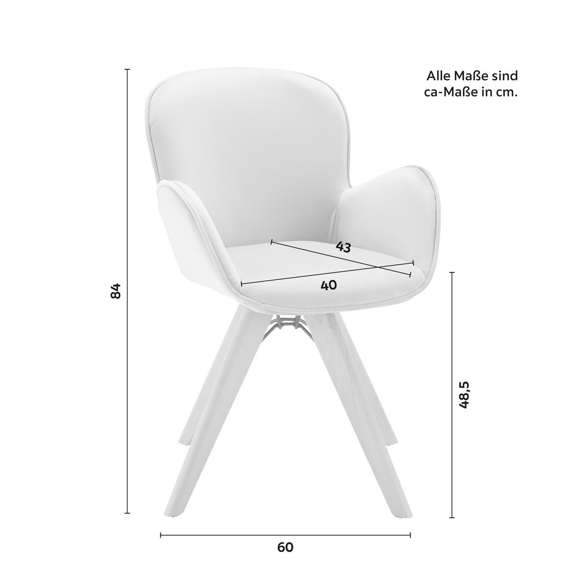 KRZESŁO Z PODŁOKIETNIKAMI LUAN - różowy/kolor bukowy, Modern, metal/drewno (60/84/60,5 cmcm) - Bessagi Home