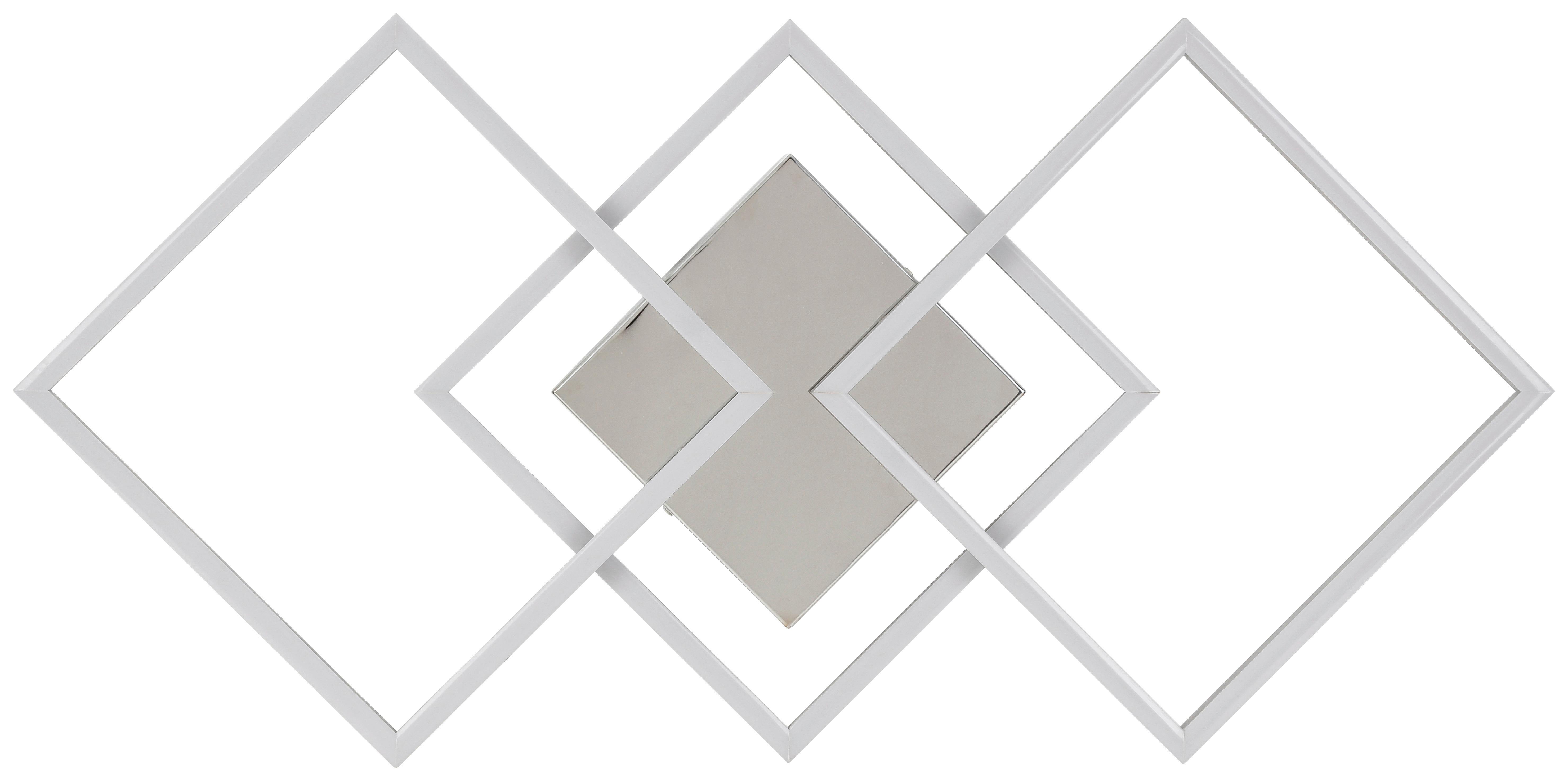 LED-TAKLAMPA OLPÜ -TOP- - aluminiumfärg, Modern, metall/plast (72,4/35,4/5,2cm) - Modern Living