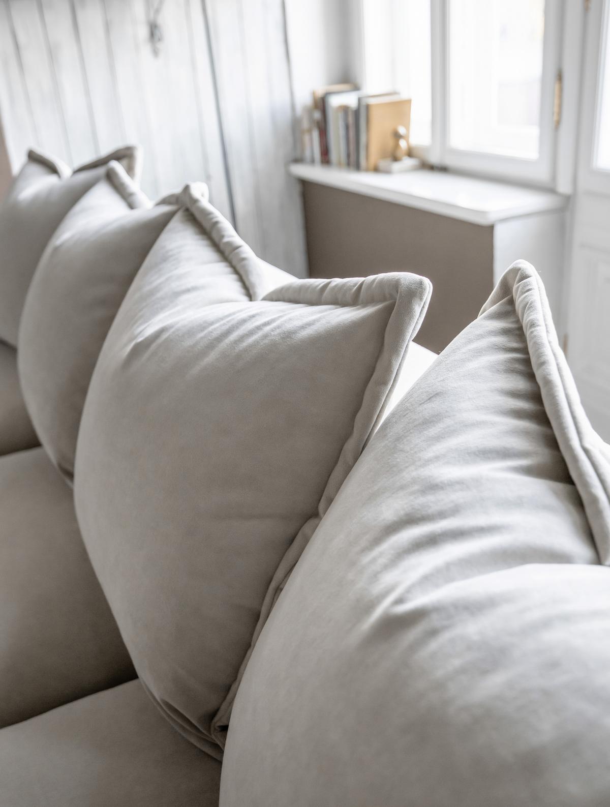 Dreisitzer-Sofa in Beige online bestellen