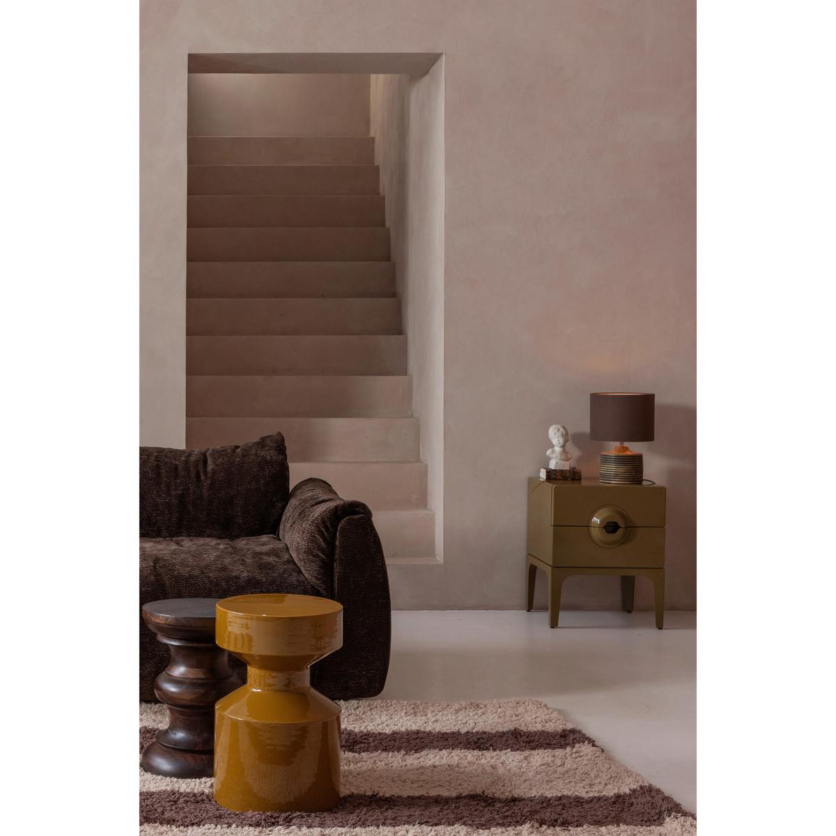 Kommode Merge Honig B: 44cm - Honig, Design, Holz/Metall (44/57/45cm) - Livetastic
