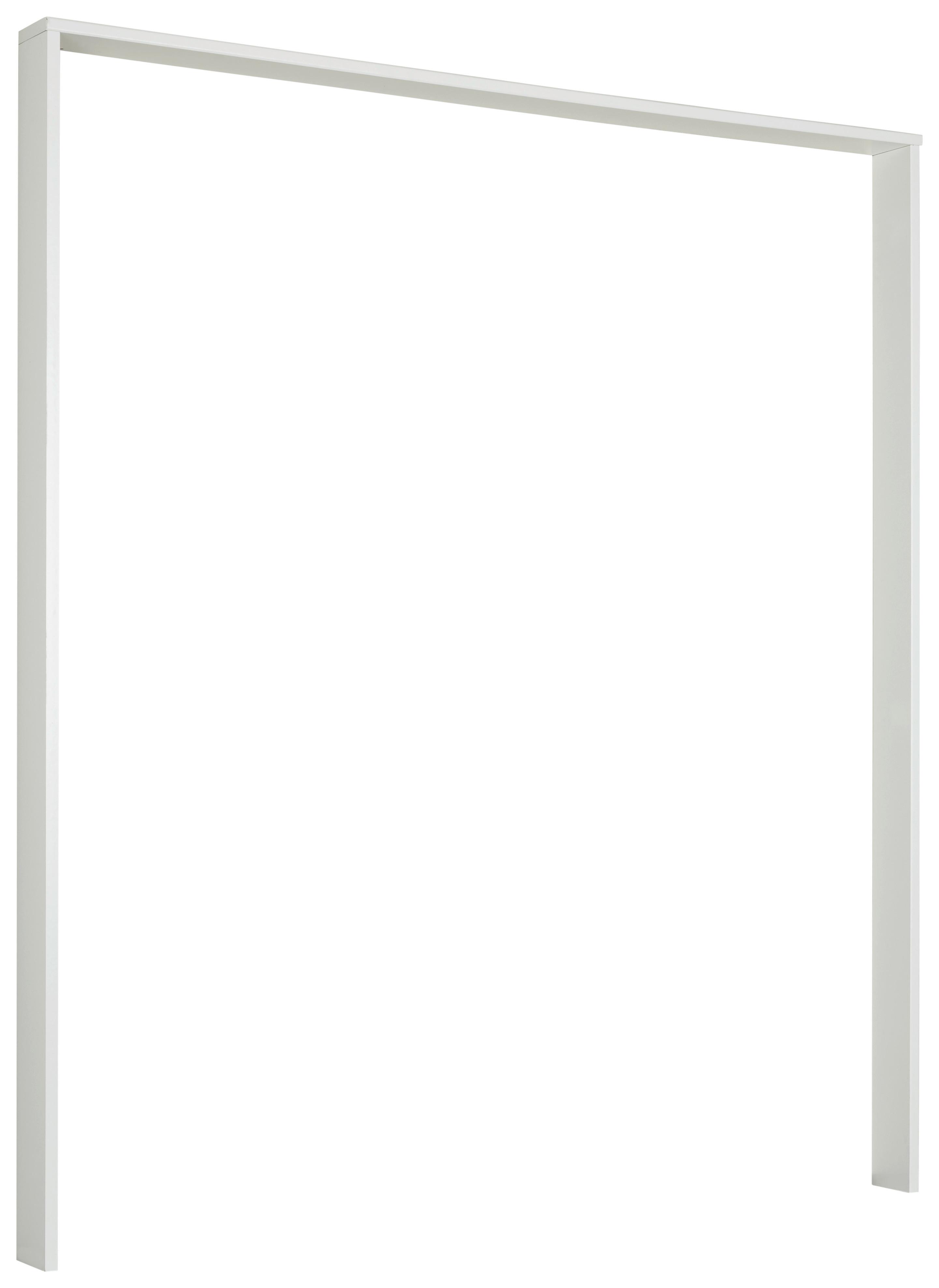 Ukrasni Okvir Oldenburg - bijela, Konventionell, drvni materijal (183/204/12cm) - Modern Living