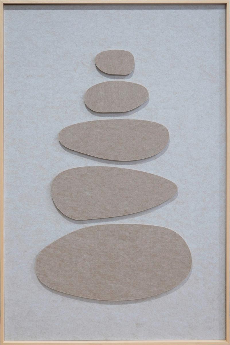 Bild Sca-Feltro-Acustico-009 - Hellbraun/Beige, Basics, Holz/Kunststoff (80/120/10cm) - Wandkraft