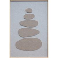 Bild Sca-Feltro-Acustico-009 - Hellbraun/Beige, Basics, Holz/Kunststoff (80/120/10cm) - Wandkraft