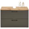 TVÄTTSTÄLLSUNDERSKÅP TIMBER -EXKLUSIV- - Modern, metall/trämaterial (90/61/45cm) - Premium Living