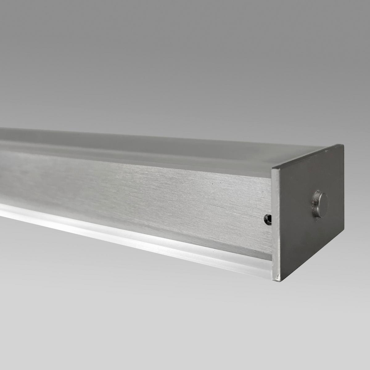 LAMPA WISZĄCA LED 61173 VALENO - kolor niklowy, Design, metal (115/6,5/70-180cm) - Fischer & Honsel