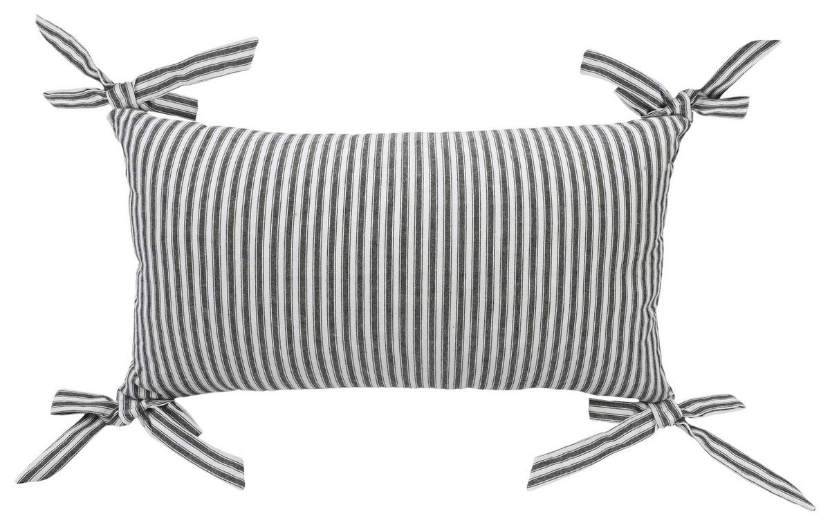 Okrasna Blazina Amy - siva/bela, tekstil (35/60cm) - Mömax