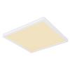 Stropna Led-svetilka Sapana, S Sijalko - bela/opal, Basics, umetna masa (29,4/29,4/2,5cm) - Globo