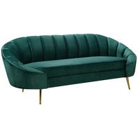 Trosed Stella, Zelena - zelena/barve medenine, Design, kovina/tekstil (210/82/90cm) - Livetastic