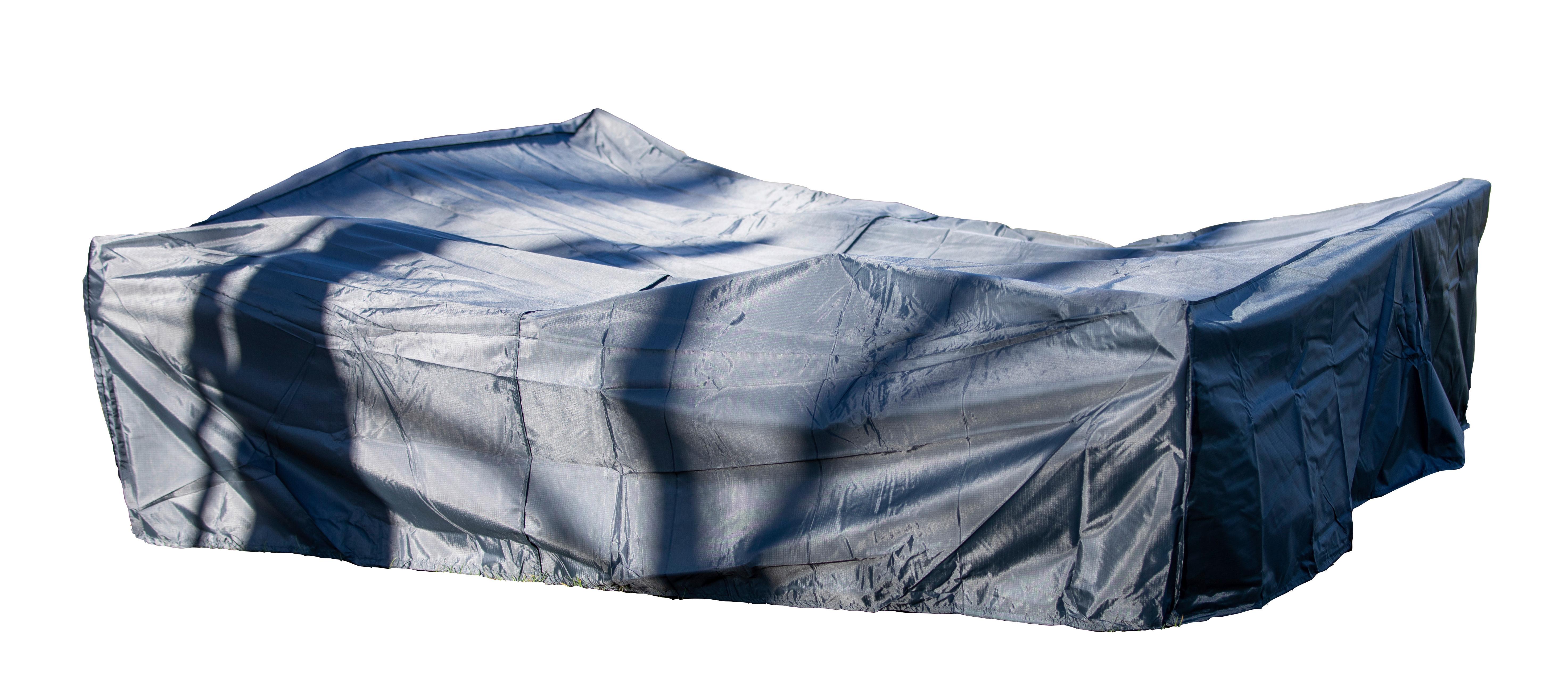 Zaščitna Prevleka Air, 250x250x70cm, Antracit - antracit, Basics, tekstil (250/250/70cm)