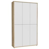 Ormar Za Cipele Alice - siva/hrast Artisan, Moderno, drvni materijal/plastika (109,2/191,9/34,9cm) - Modern Living