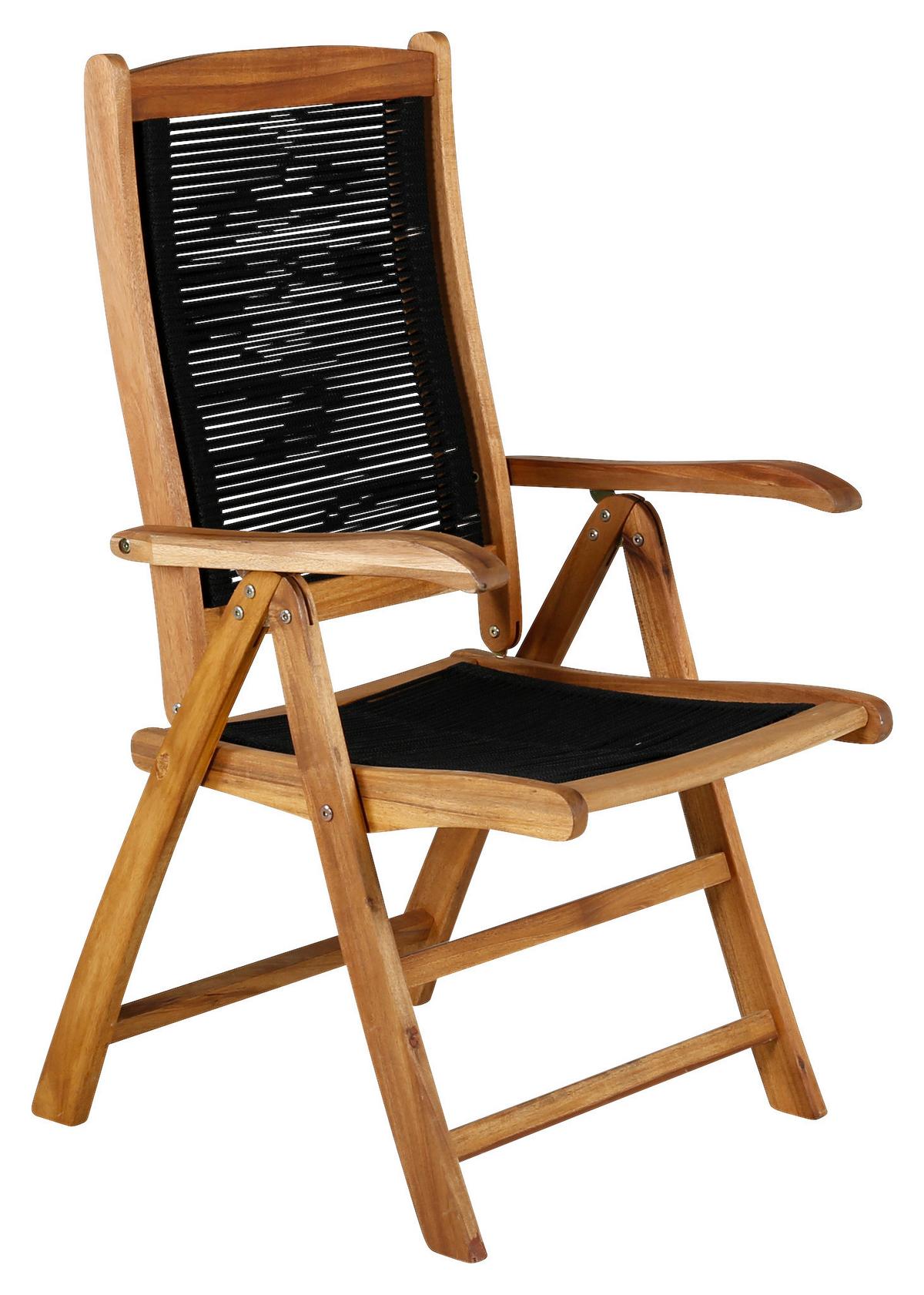 Gartenstuhl 2er-Set Peter ca. 57x104x68 cm Akazie massiv - KONVENTIONELL, Holz (57/104/68cm) - Gardenson