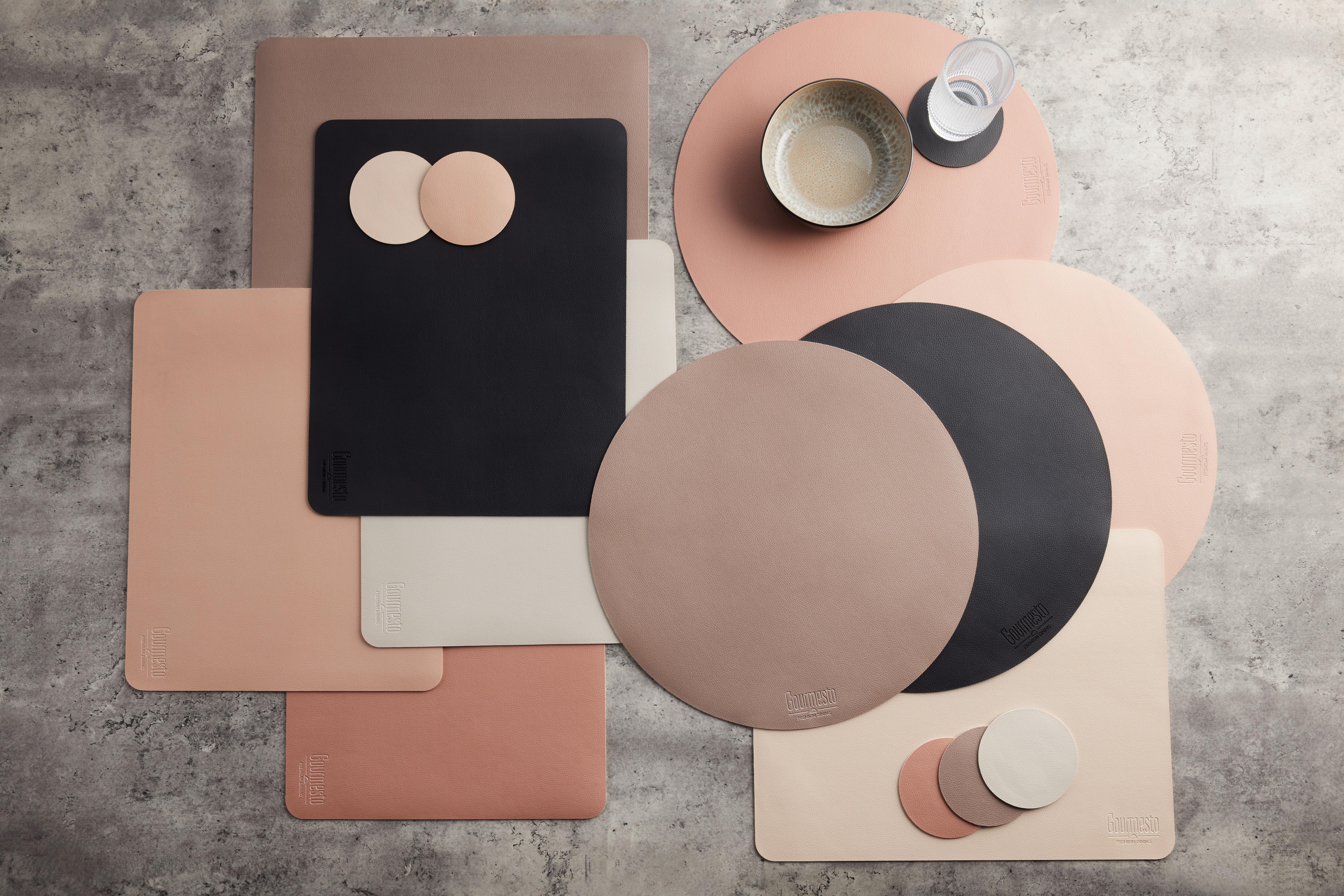 Tischset Livi Beige - Beige, Modern, Kunststoff (40cm) - Gourmesto