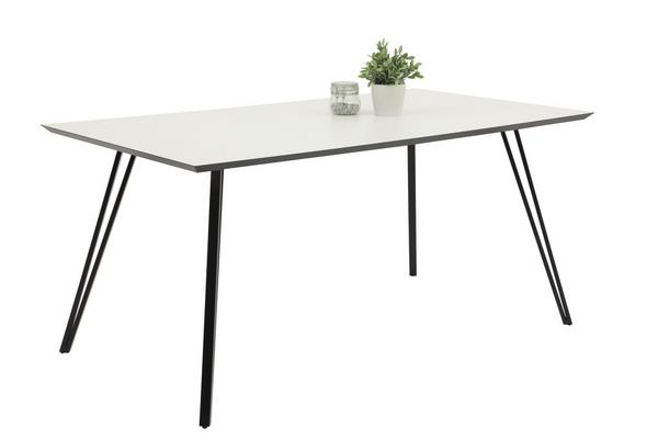 Esstisch in Weiß/Schwarz online kaufen