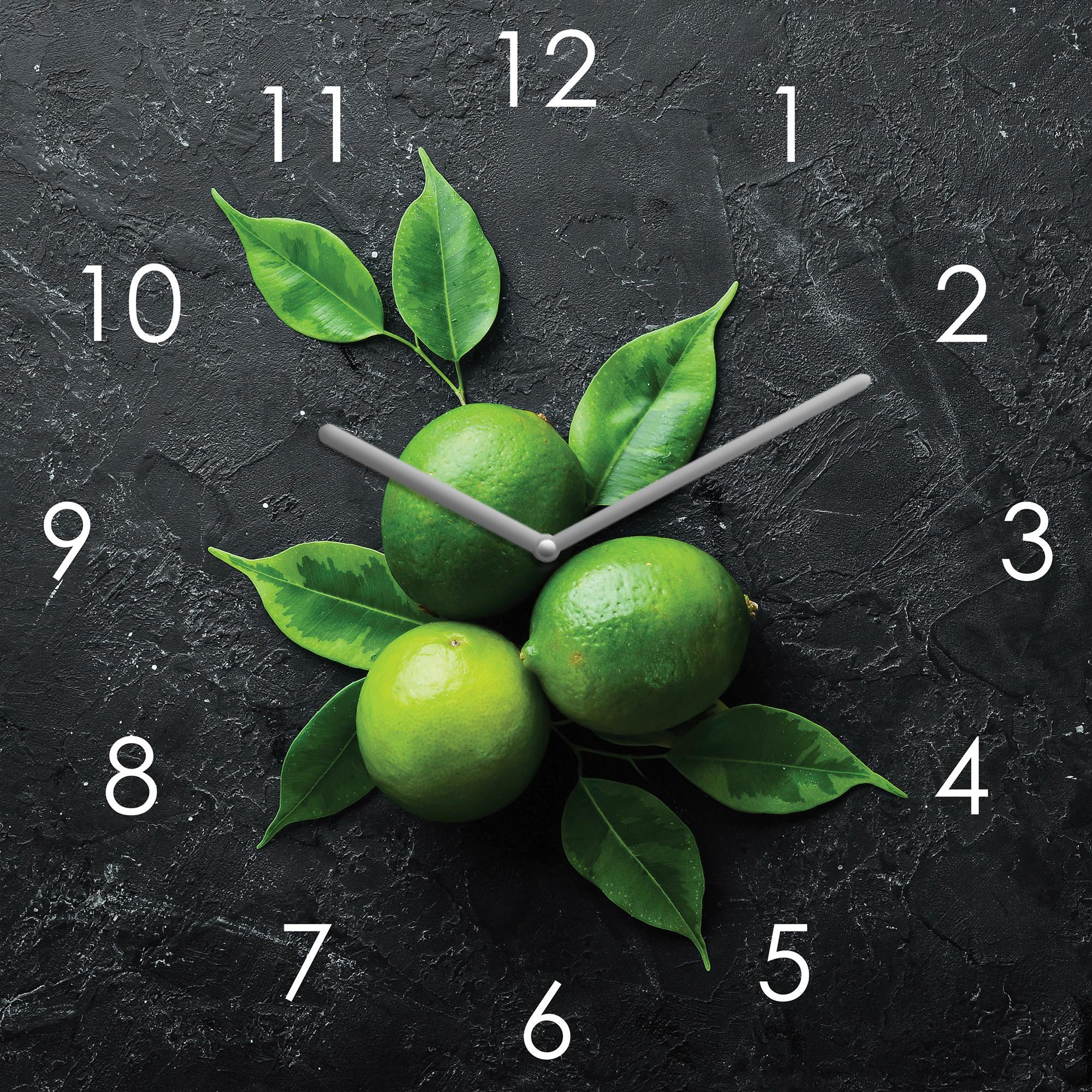 ZEGAR ŚCIENNY GU-KUK1140 - różnokolorowy, Design, szkło (30/30/3,1cm) - Euroart