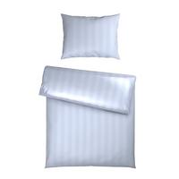 Bettwäsche Xenia Streif Weiß ca. 140x200cm - Weiß, MODERN, Textil (140/200cm) - Premium Living