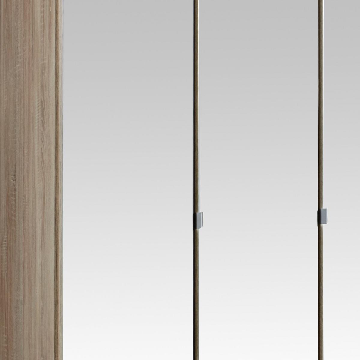 Ormar S Klasičnm Vratima Imago - boje hrasta/boje aluminija, Konvencionalno, staklo/drvni materijal (135/199/58cm) - Modern Living
