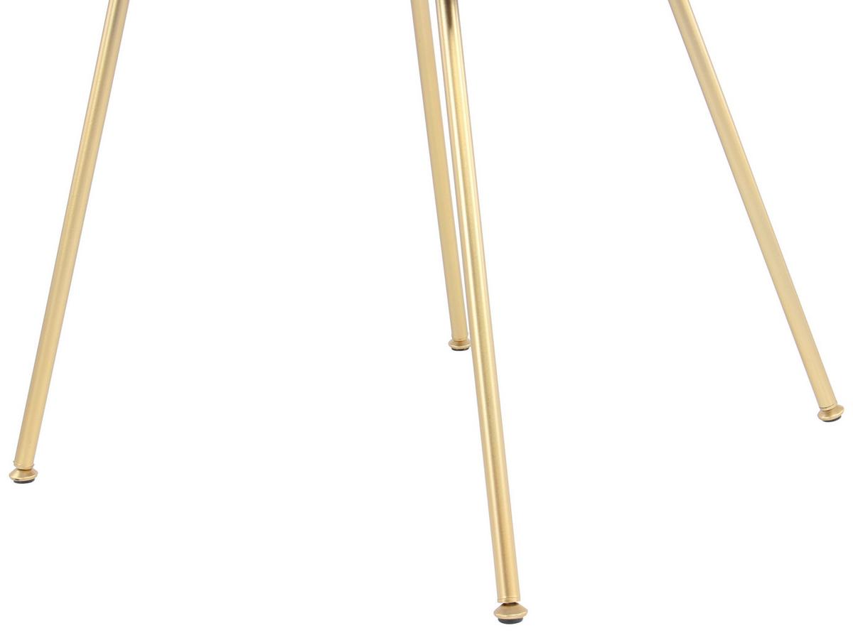 Karosszék Richard 525 - aranyszínű, Design, műanyag/fa (53cm) - Kayoom