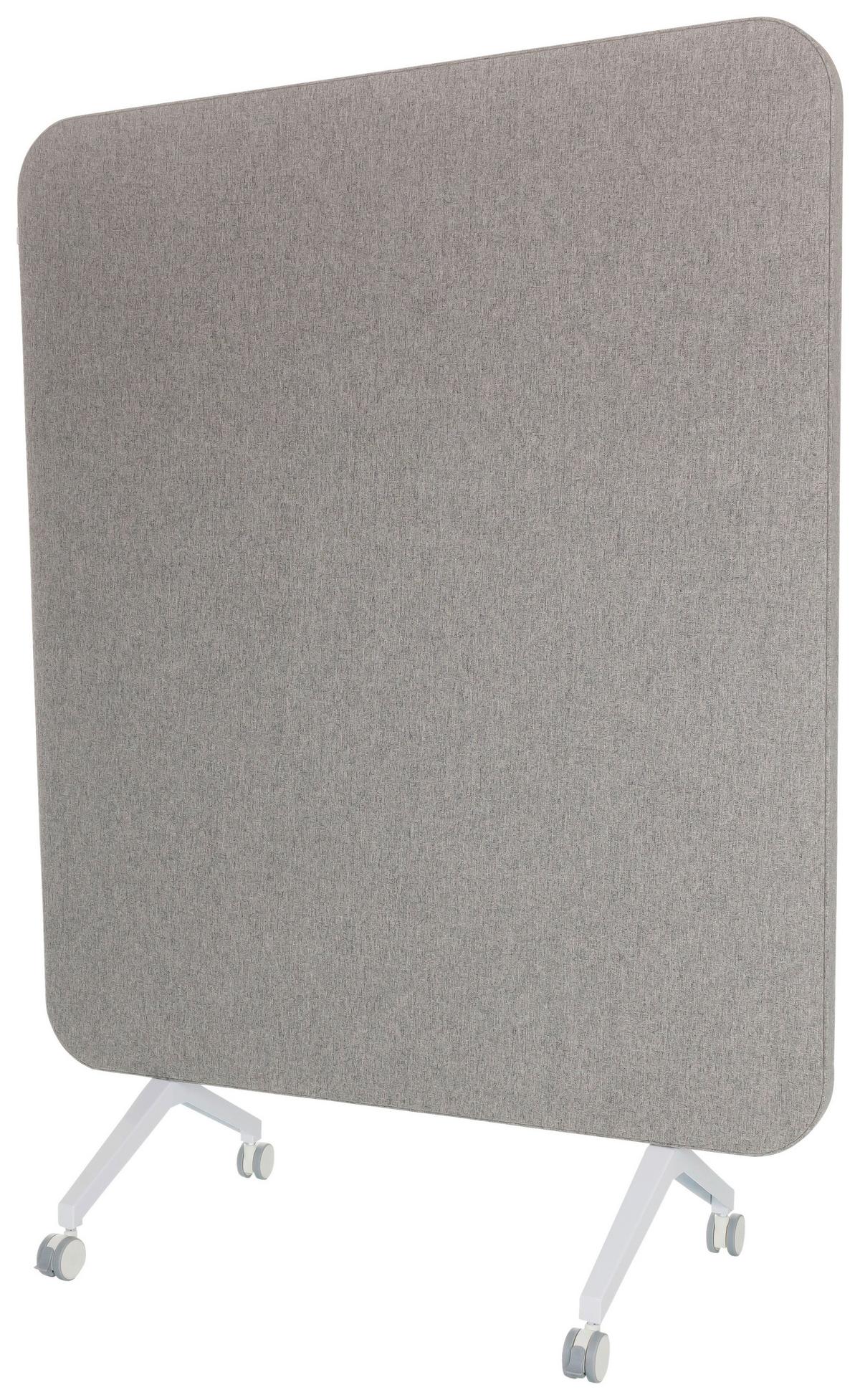 Pregradna Stena Vision Board, Siva - siva, Basics, umetna masa/steklo (120/164/60cm) - MID.YOU