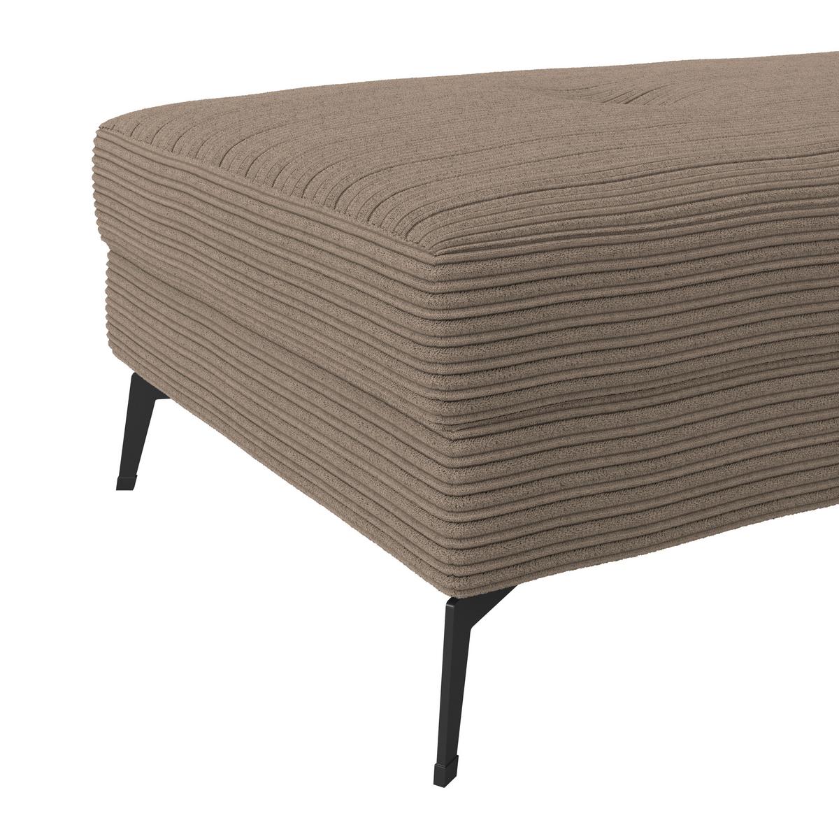 Tabure Zero - smeđa, Trend, tekstil (140/80cm)