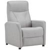 Relaxsessel Times in Grau - Hellgrau/Grau, MODERN, Textil (80/117/83cm) - Premium Living